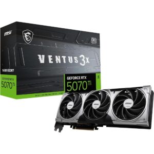 nvidia RTX 5070TI 16GB  msi VENTUS 3X OC