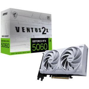 NVIDIA RTX 5060 8GB MSI Ventus 2X OC Plus - WHITE