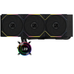 Lian Li HydroShift II LCD-C 360tl ARGB AIO Liquid Cooler (with TL fans) – Black