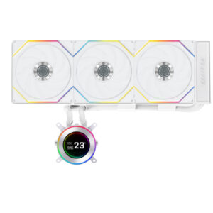 Lian Li HydroShift II LCD-C 360tl ARGB AIO Liquid Cooler (with TL fans)  – white