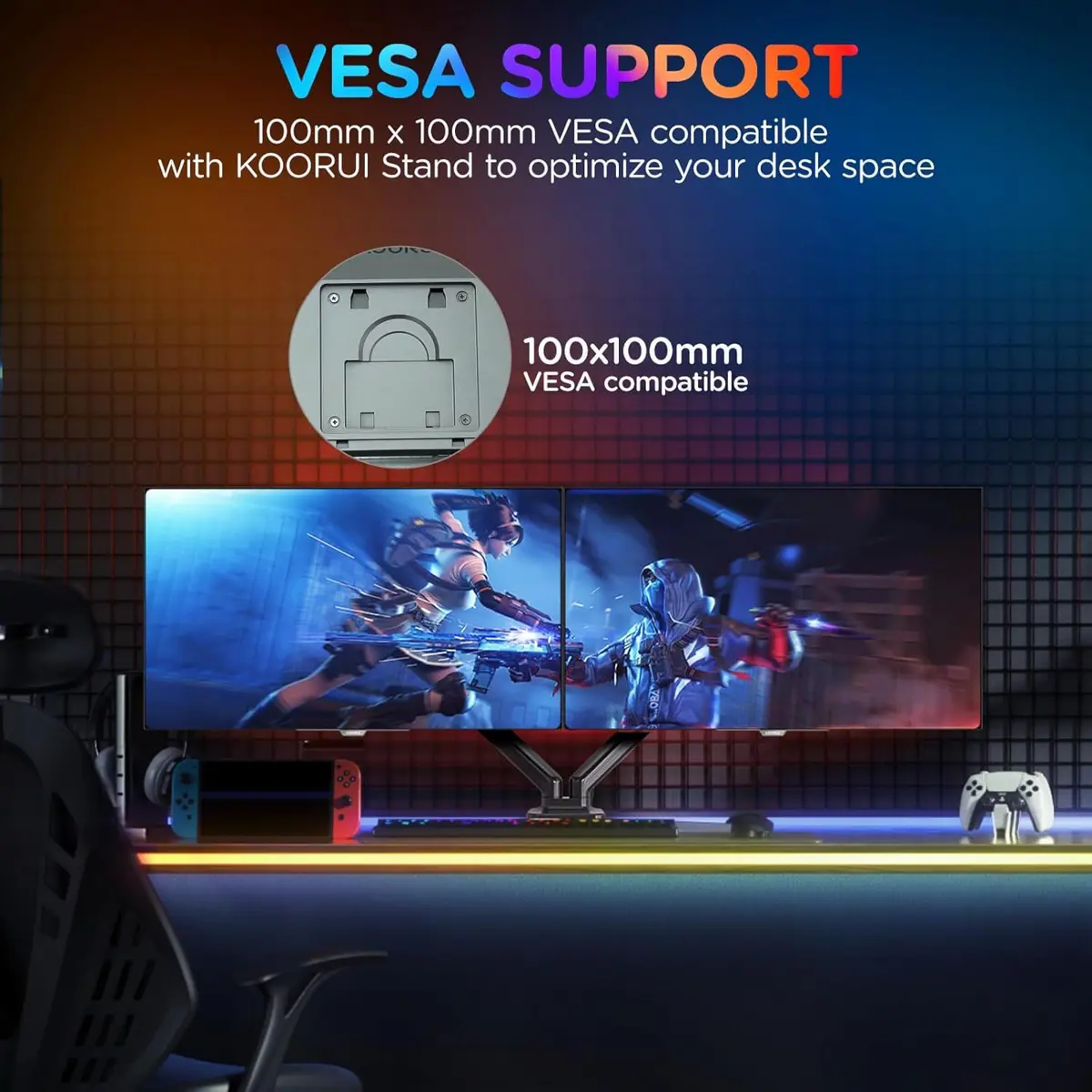 Koorui S2721XO 32" 240Hz OLED Gaming Monitor - Image 4