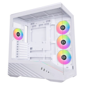 Lian Li Vector V100 Gaming Case with 4x argb fans – white