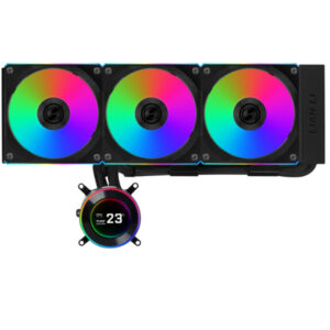 Lian Li HydroShift II LCD-C 360R ARGB AIO Liquid Cooler – Black