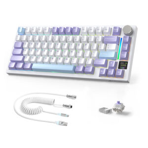 ATTACK SHARK X820ULTRA Mechanical Keyboard - lavendAR PURLE