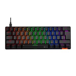 meetion mk005 wired 60% mini mechanical keyboard-black