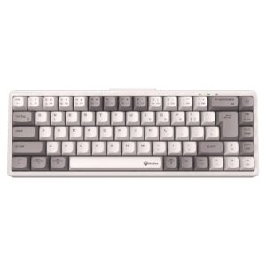 meetion mk12 wireless 65% mechanical keyboard-white