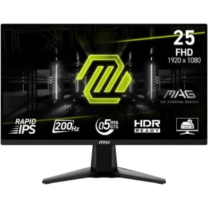 msi mag g255f e20 24" 200hz ips gaming monitor
