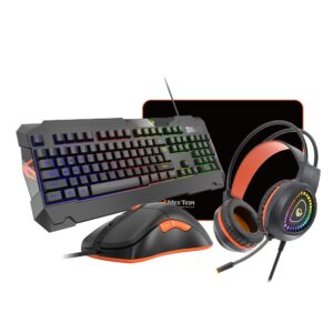 Meetion C505 Wired Rgb Led Mouse Keyboard Headset Mice Bundle Set Combos Headphones Gaming Keyboard Mouse