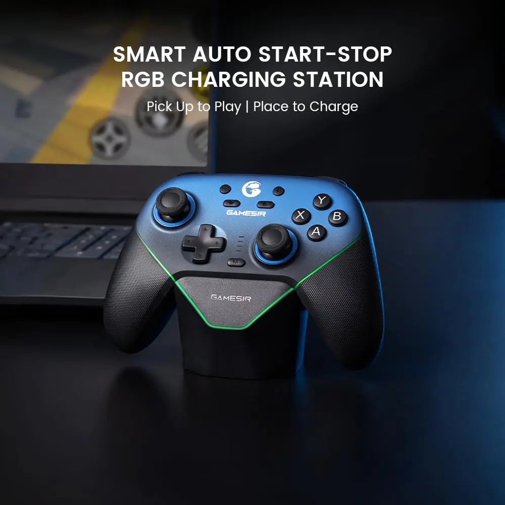 GameSir Super Nova Wireless Multiplatform Controller with Dock - Nightfall Blue - Image 3