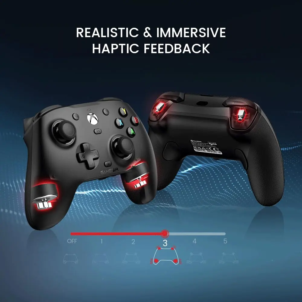 GameSir G7 HE Xbox Wired Controller - Translucent Black - Image 2