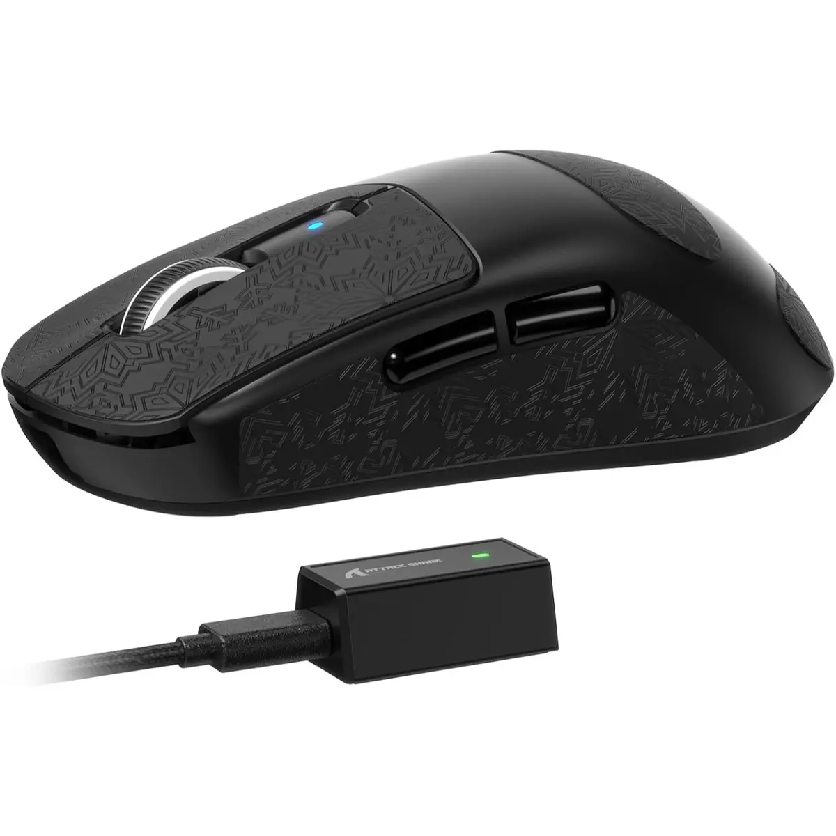 Attack Shark R6 PAW3950 MAX Gaming Mouse - Black