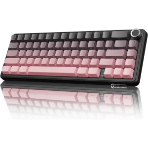 Attack Shark X66 60% Mechanical Keyboard - Blackberry - Strawberry Switch