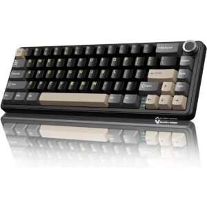 Attack Shark X66 60% Mechanical Keyboard - Star Black - Strawberry Switch