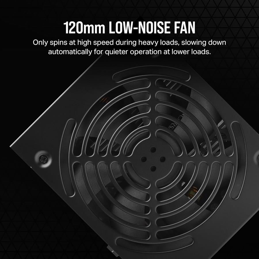 Corsair CX Series CX650 650W 80 Plus Bronze ATX Power Supply - Image 2