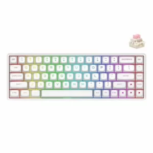 E-Yooso HZ-68 Mechanical gaming Keyboard - white
