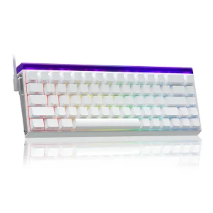 AULA HERO 68 HE wired mechanical keyboard - white contour