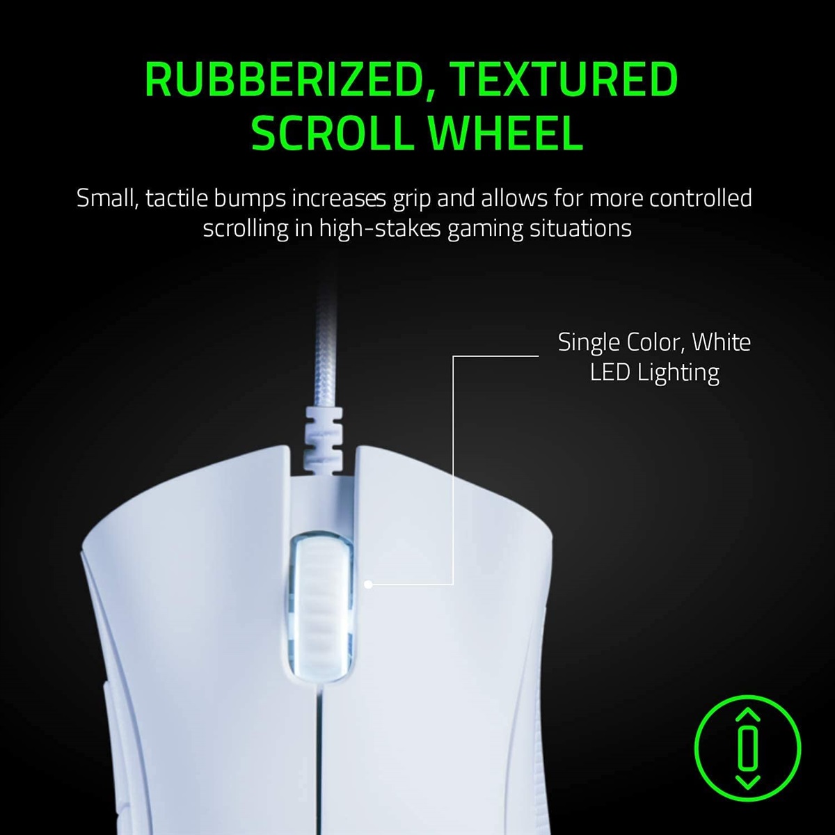 Razer DeathAdder Essential Gaming Mouse - white - Image 2