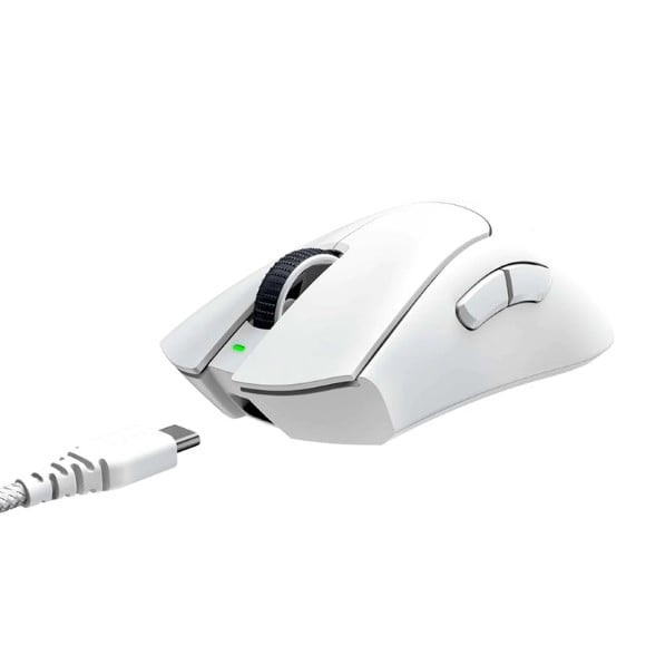 Razer DeathAdder V3 Pro Wireless Gaming Mouse - White - Image 2