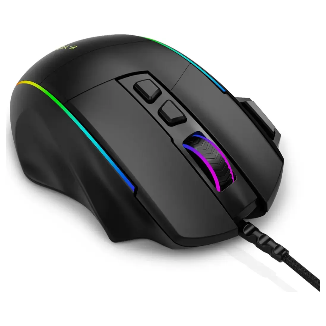 E-Yooso X49 RGB Wired Gaming Mouse - black - Image 2