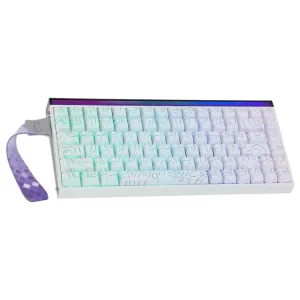 AULA Hero 84 HE Wired mechanical Keyboard - white contour