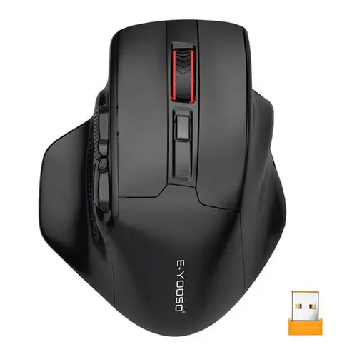 E-Yooso X31 Large Wireless gaming Mouse - black