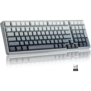 E-Yooso Z-99 Tri-Mode Mechanical gaming Keyboard - gradient grey