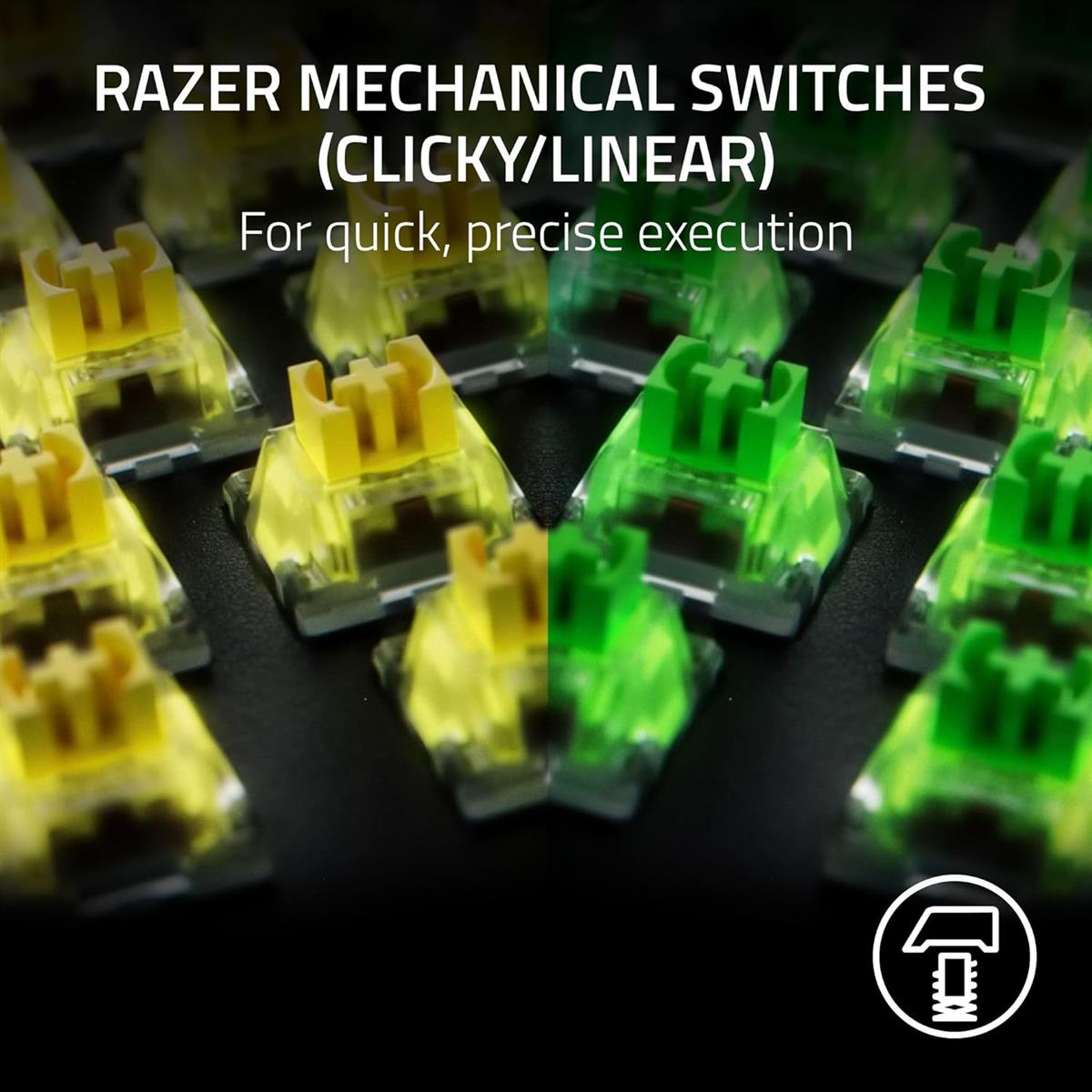 Razer BlackWidow V4 X RGB Mechanical Gaming Keyboard - Green Switches - Image 6