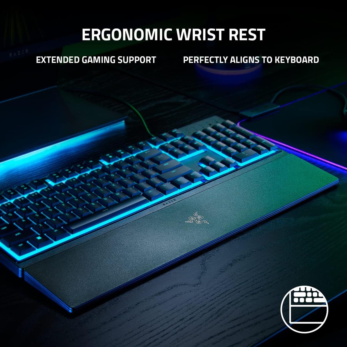 Razer Ornata V3 X RGB Low-Profile Gaming Keyboard - Image 4