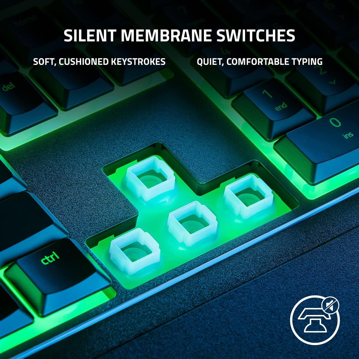 Razer Ornata V3 X RGB Low-Profile Gaming Keyboard - Image 3