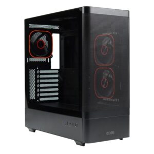 Ease EC123BM Panoramic Mesh ATX ARGB Gaming Case
