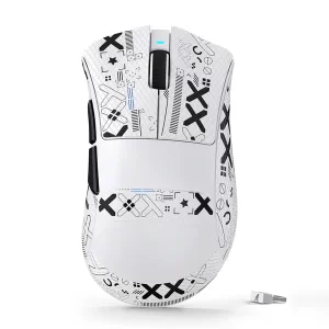 ATTACK SHARK V3 WIRELESS GAMING MOUSE - WHITE