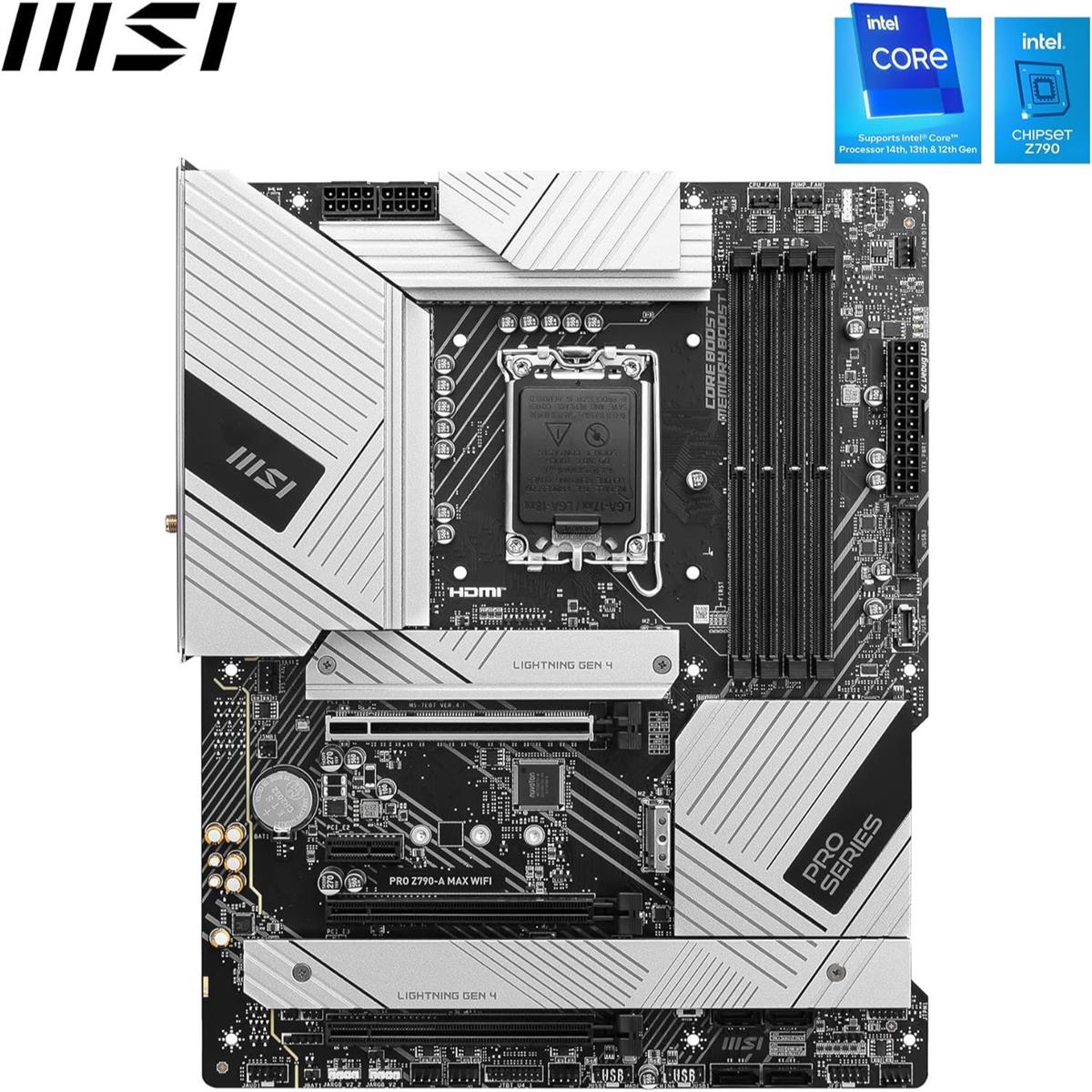 MSI Pro Z790-A Max Wifi DDR5 atx motherboard - Image 2