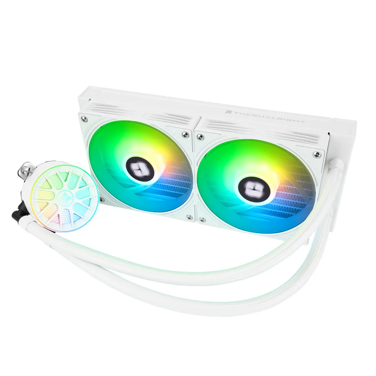 THERMALRIGHT AQUA ELITE 240 V6 ARGB LIQUIDE CPU COOLER - WHITE - Image 4