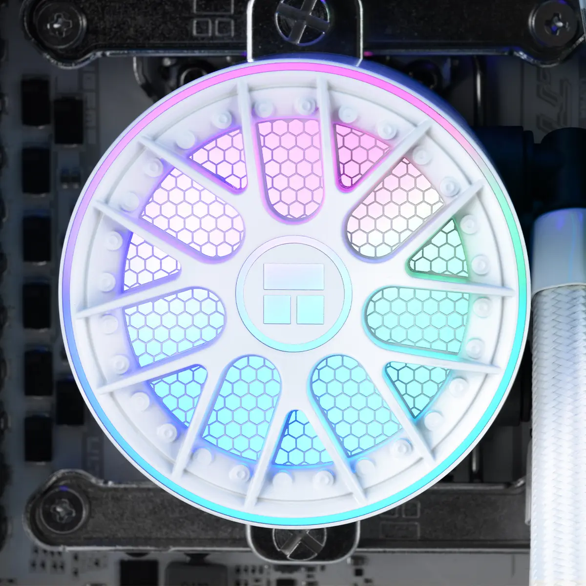 THERMALRIGHT AQUA ELITE 240 V6 ARGB LIQUIDE CPU COOLER - WHITE - Image 6