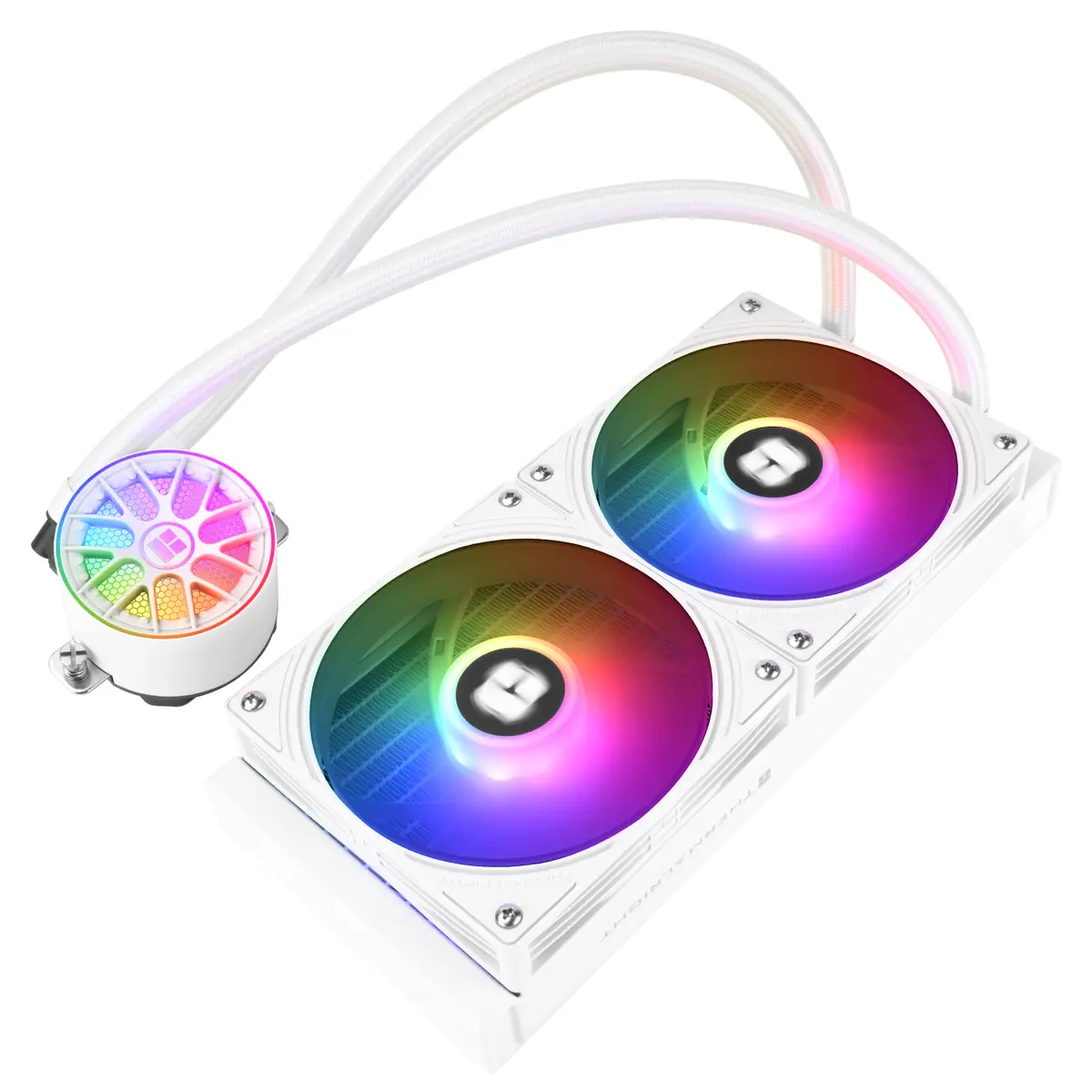 THERMALRIGHT AQUA ELITE 240 V6 ARGB LIQUIDE CPU COOLER - WHITE - Image 5