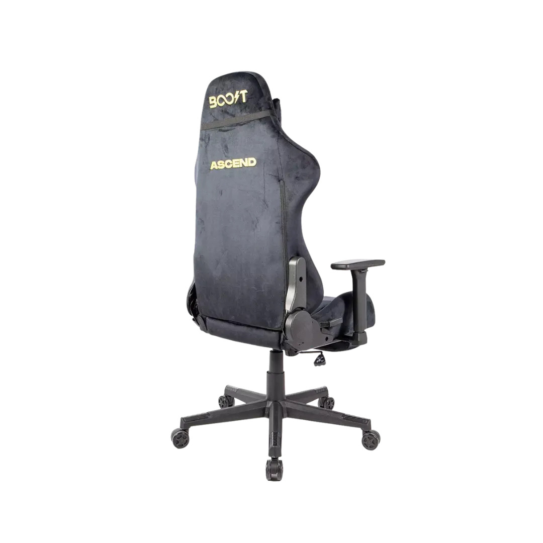 Boost Ascend Ergonomic Gaming Chair with Footrest - black - Image 6