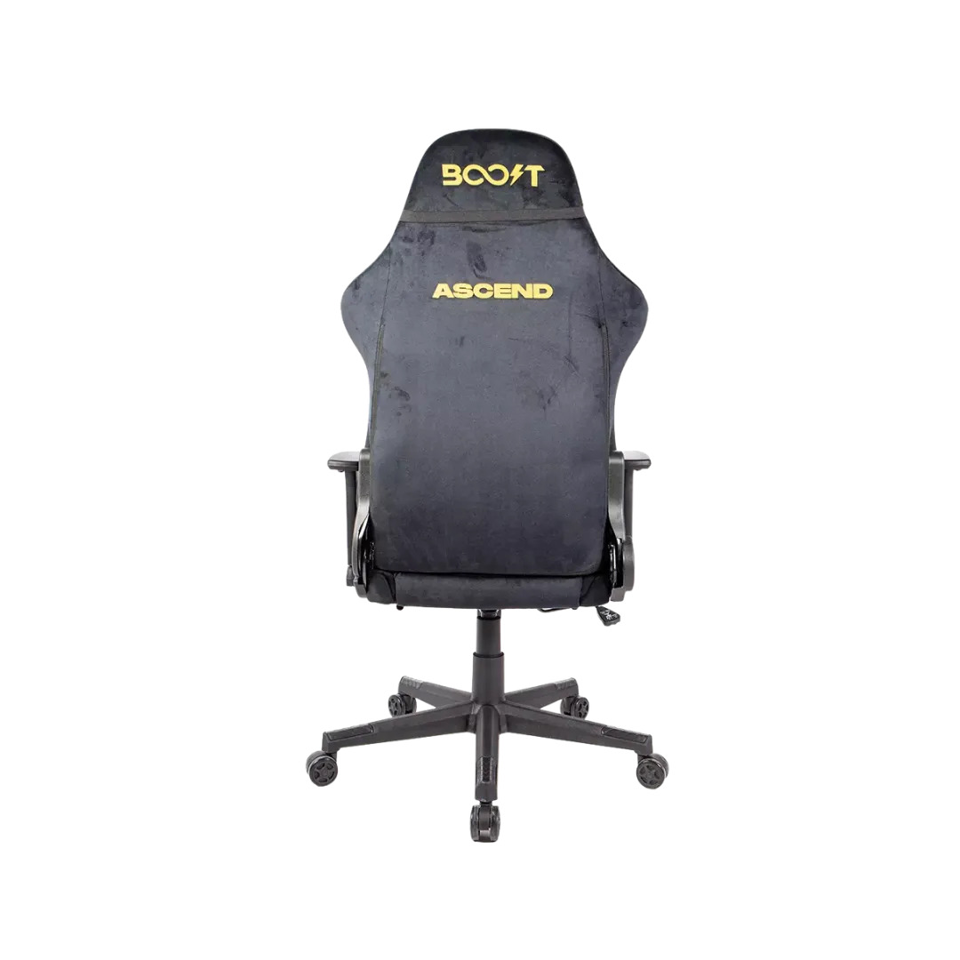 Boost Ascend Ergonomic Gaming Chair with Footrest - black - Image 5