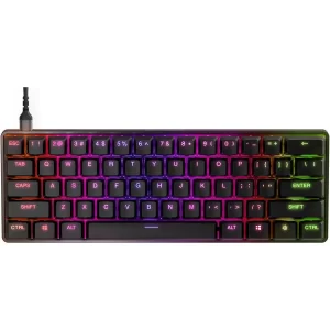 steelseries apex 9 mini optical linear optical switches gaming keyboard - black