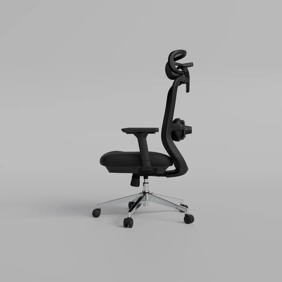 Boost Kinetic Ergonomic Mesh Chair with Electric Massager - Black - Image 4