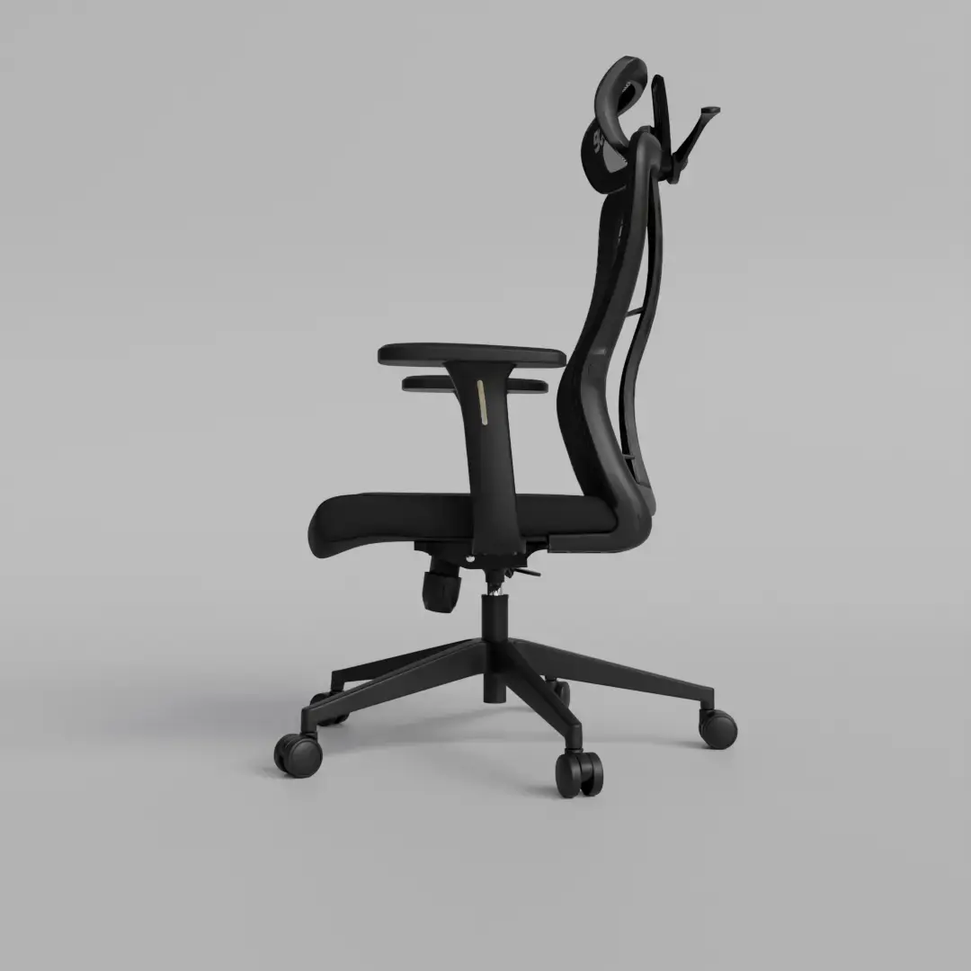 Boost Momentum Ergonomic Mesh Chair - Black - Image 3