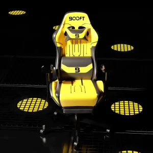 Boost Nova Ergonomic Gaming Chair - yellow