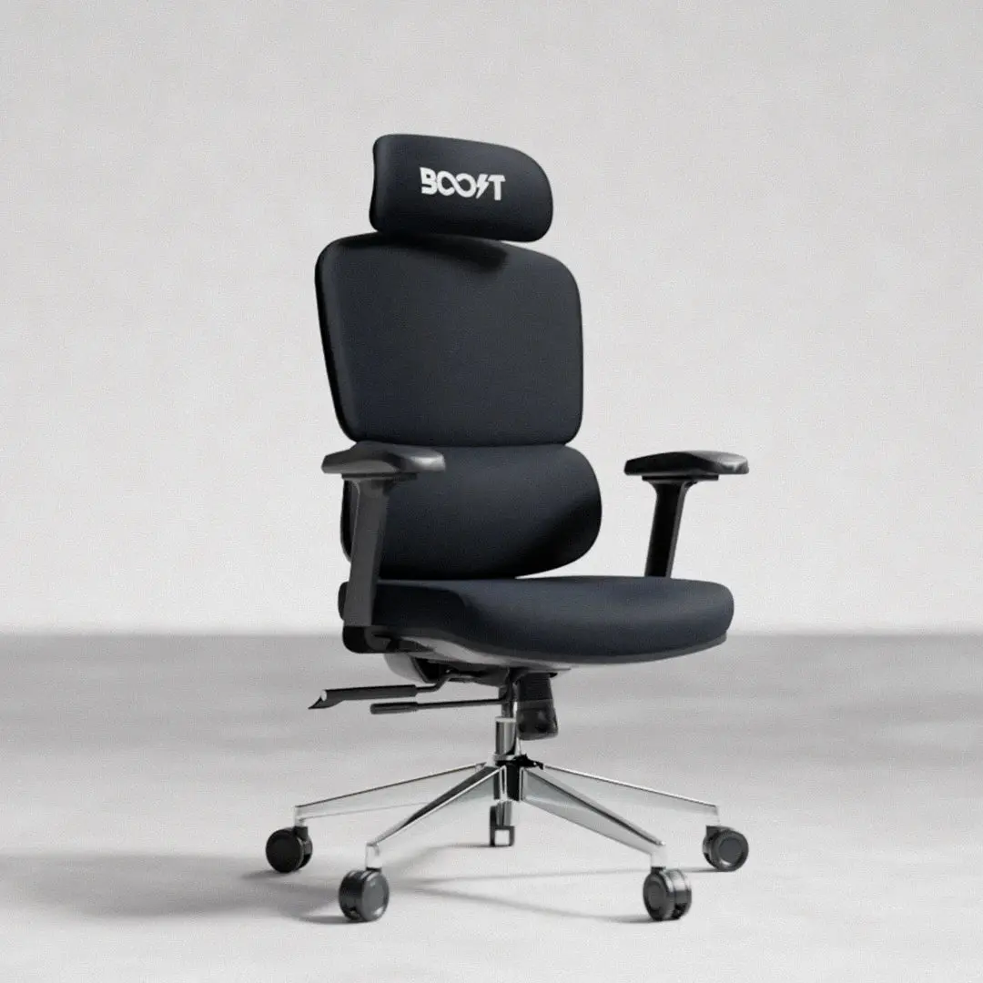 Boost Stride Ergonomic Chair - Black