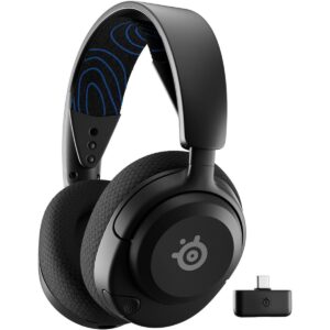 steelseries arctis nova 5p wireless multi-system gaming headphone - black